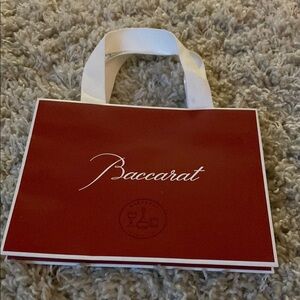 Baccarat Red Gift Bag